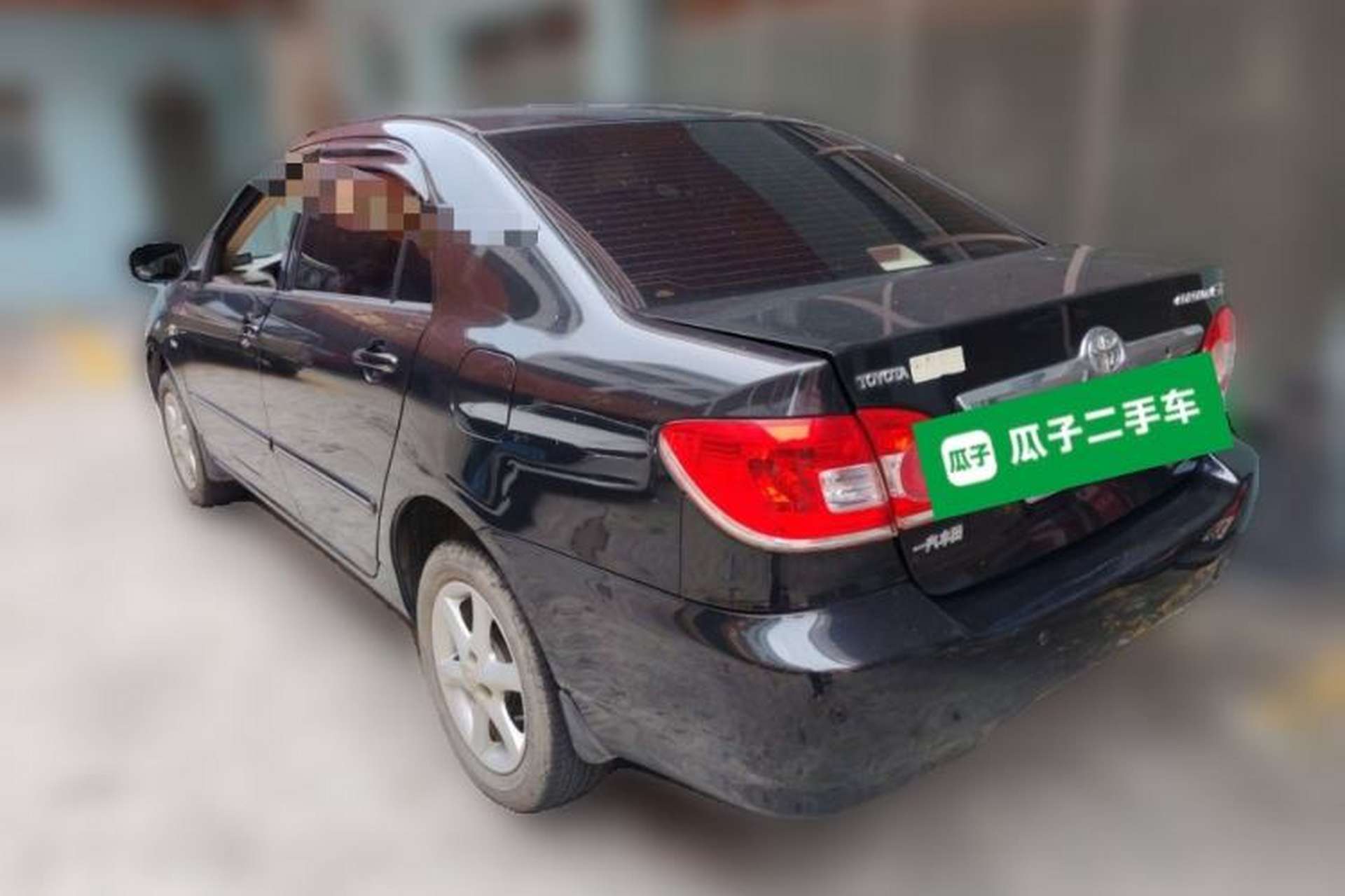 Used Toyota Corolla EX 2011 1.6L Manual Classic Edition Rear Left 45 Deg