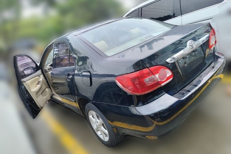 Used Toyota Corolla EX 2011 1.6L Automatic Classic Edition Rear Left 45 Deg