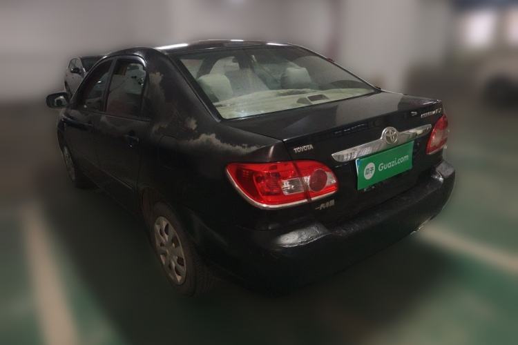 Used Toyota Corolla EX 2011 1.6L Automatic Classic Edition Rear Left 45 Deg