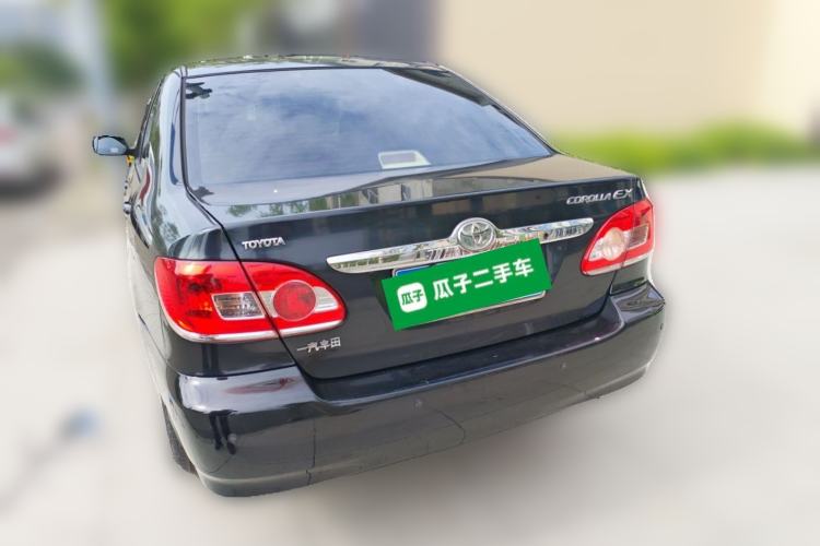Used Toyota Corolla EX 2011 1.6L Automatic Classic Edition Rear Left 45 Deg