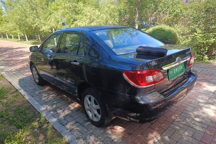 Used Toyota Corolla EX 2011 1.6L Automatic Luxury Edition Rear Left 45 Deg