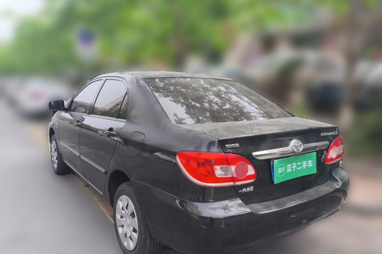 Used Toyota Corolla EX 2011 1.6L Automatic Classic Edition Rear Left 45 Deg