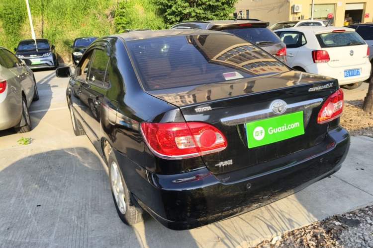 Used Toyota Corolla EX 2011 1.6L Manual Classic Edition Rear Left 45 Deg