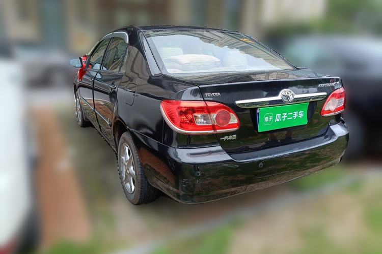 Used Toyota Corolla EX 2011 1.6L Automatic Luxury Edition Rear Left 45 Deg