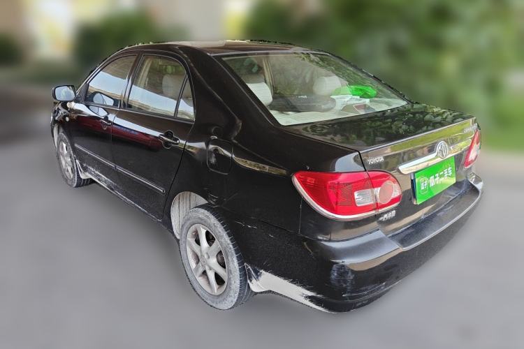 Used Toyota Corolla EX 2011 1.6L Automatic Classic Edition Rear Left 45 Deg