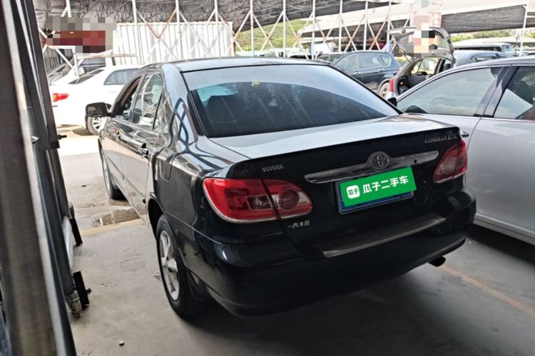 Used Toyota Corolla EX 2011 1.6L Automatic Classic Edition Rear Left 45 Deg