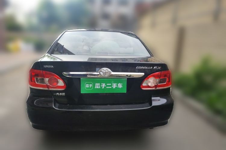 Used Toyota Corolla EX 2011 1.6L Automatic Classic Edition Rear