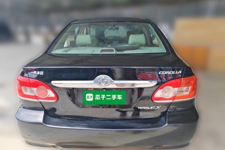 Used Toyota Corolla EX 2011 1.6L Automatic Classic Edition Rear