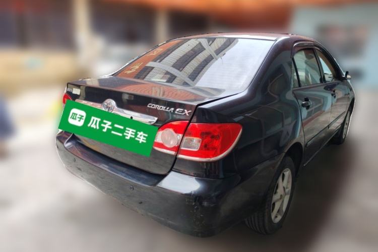 Used Toyota Corolla EX 2011 1.6L Manual Classic Edition Rear Right 45 Deg