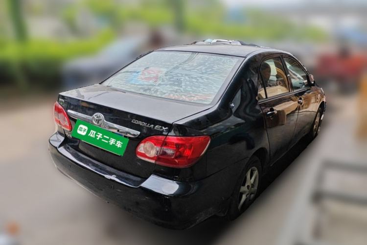 Used Toyota Corolla EX 2011 1.6L Automatic Classic Edition Rear Right 45 Deg