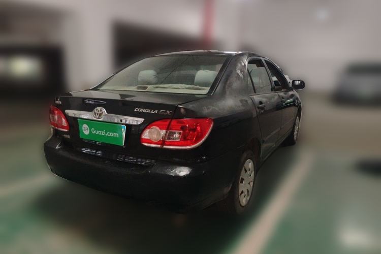 Used Toyota Corolla EX 2011 1.6L Automatic Classic Edition Rear Right 45 Deg