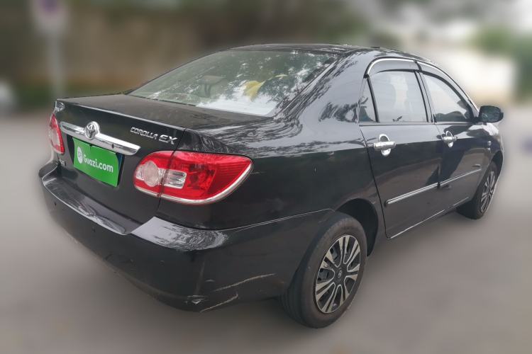 Used Toyota Corolla EX 2011 1.6L Automatic Classic Edition Rear Right 45 Deg