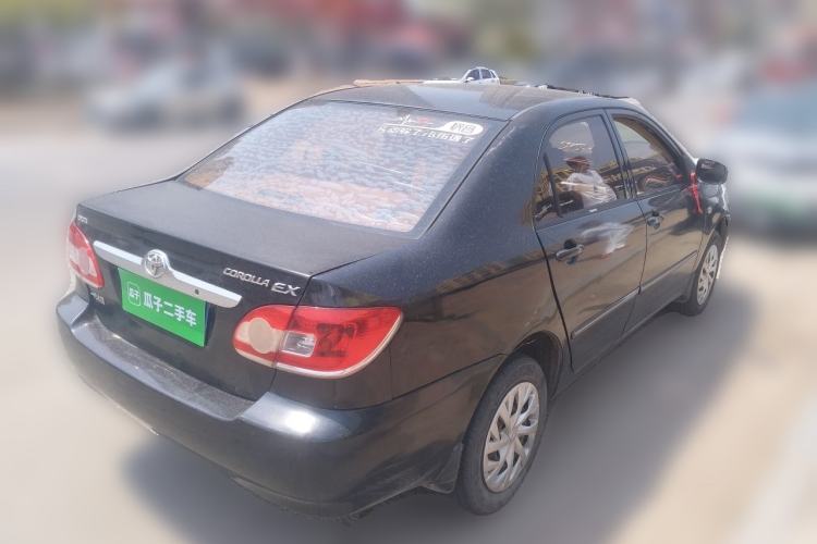 Used Toyota Corolla EX 2011 1.6L Manual Classic Edition Rear Right 45 Deg