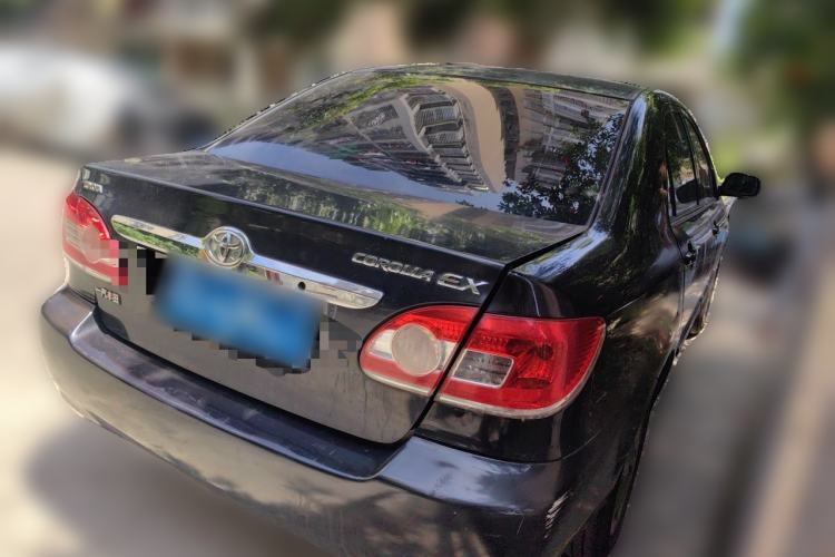 Used Toyota Corolla EX 2011 1.6L Manual Luxury Edition Rear Right 45 Deg