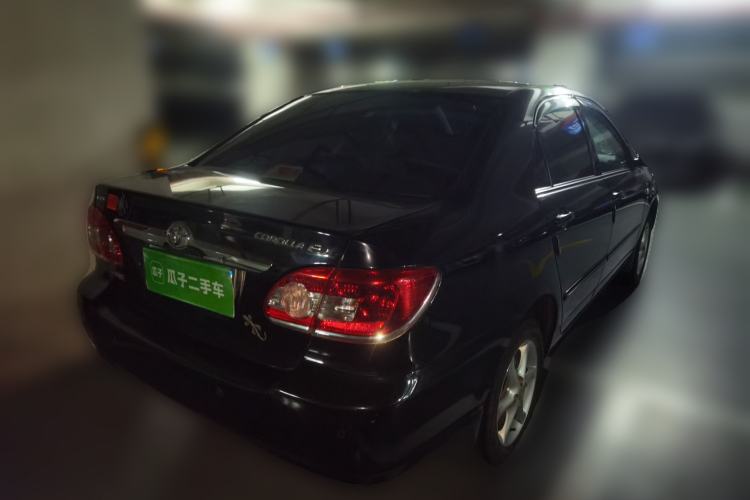 Used Toyota Corolla EX 2011 1.6L Automatic Classic Edition Rear Right 45 Deg