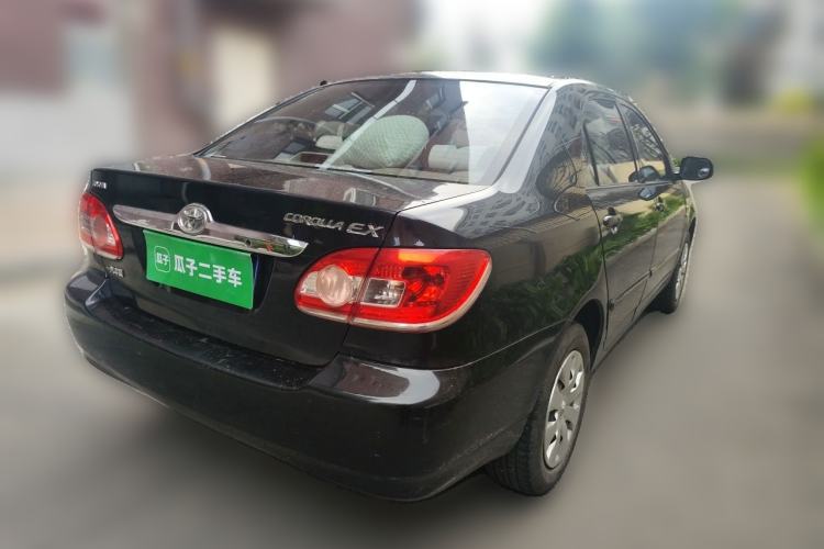 Used Toyota Corolla EX 2011 1.6L Automatic Classic Edition Rear Right 45 Deg