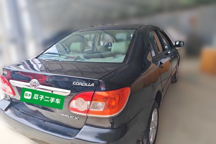 Used Toyota Corolla EX 2011 1.6L Automatic Classic Edition Rear Right 45 Deg