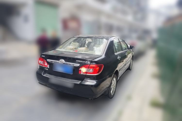 Used Toyota Corolla EX 2011 1.6L Automatic Luxury Edition Rear Right 45 Deg