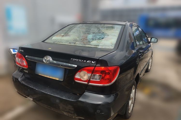 Used Toyota Corolla EX 2011 1.6L Manual Special Offer Version Rear Right 45 Deg