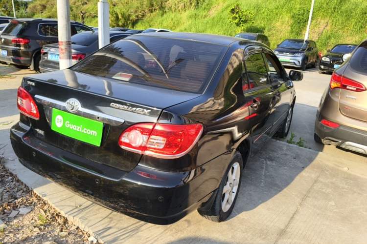 Used Toyota Corolla EX 2011 1.6L Manual Classic Edition Rear Right 45 Deg