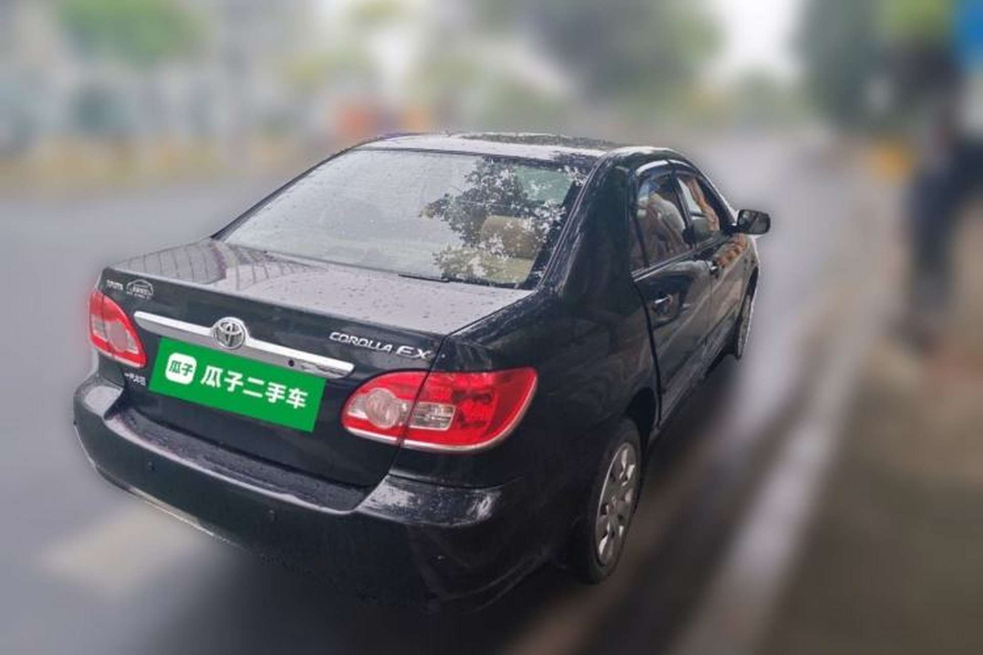Used Toyota Corolla EX 2011 1.6L Automatic Classic Edition Rear Right 45 Deg