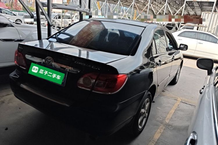 Used Toyota Corolla EX 2011 1.6L Automatic Classic Edition Rear Right 45 Deg