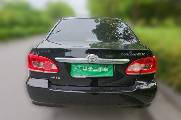 Used Toyota Corolla EX 2011 1.6L Manual Luxury Edition Rear
