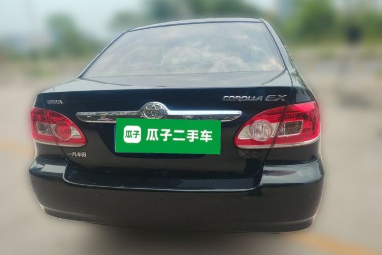 Used Toyota Corolla EX 2011 1.6L Automatic Luxury Edition Rear