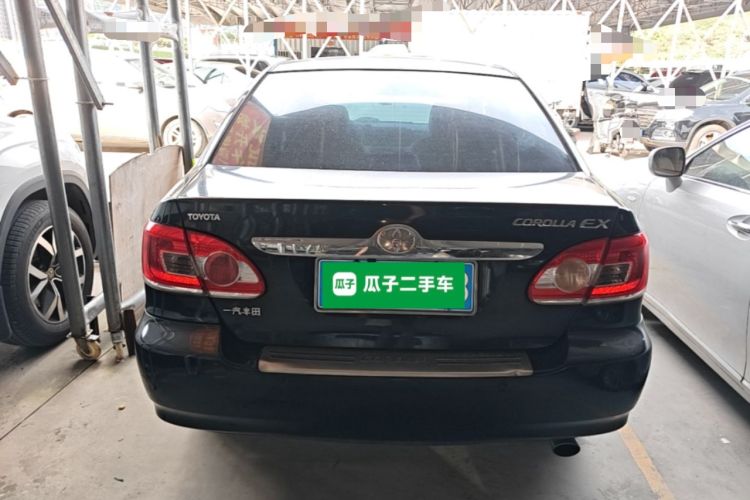 Used Toyota Corolla EX 2011 1.6L Automatic Classic Edition Rear