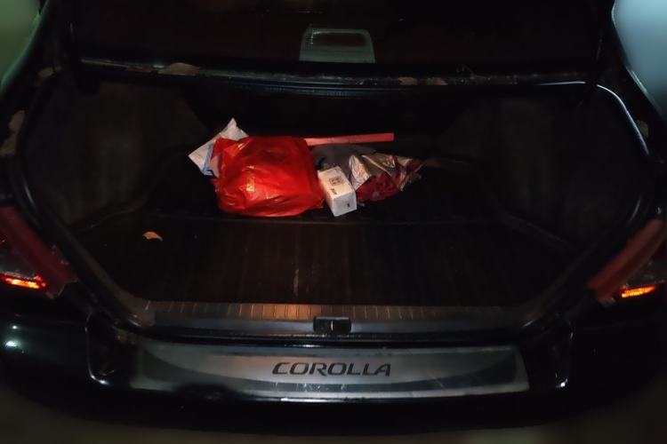 Used Toyota Corolla EX 2011 1.6L Automatic Classic Edition Trunk