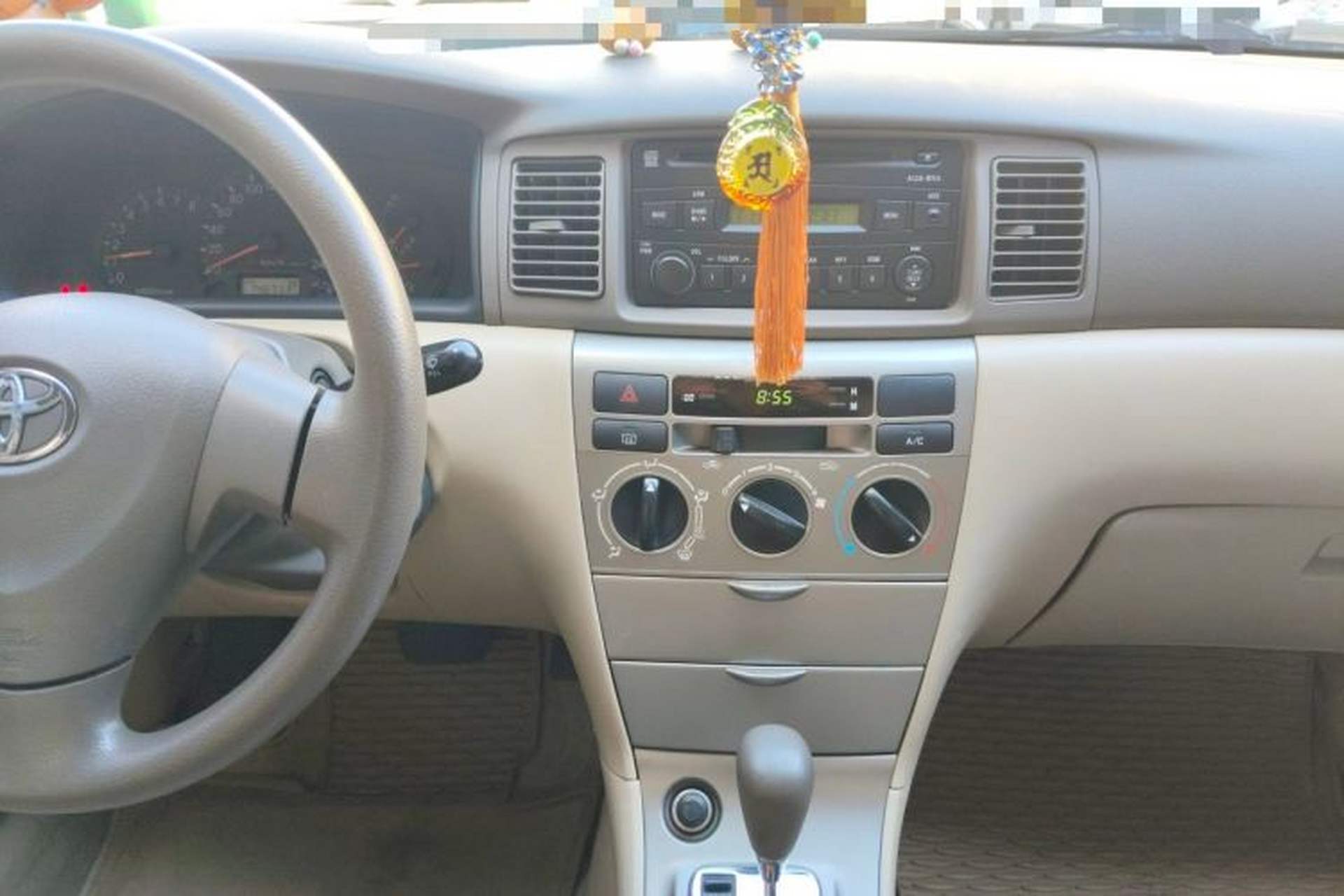 Used Toyota Corolla EX 2011 1.6L Automatic Luxury Edition Audio And AC Panel