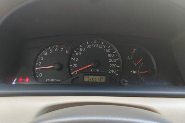 Used Toyota Corolla EX 2011 1.6L Automatic Luxury Edition Instrument Cluster