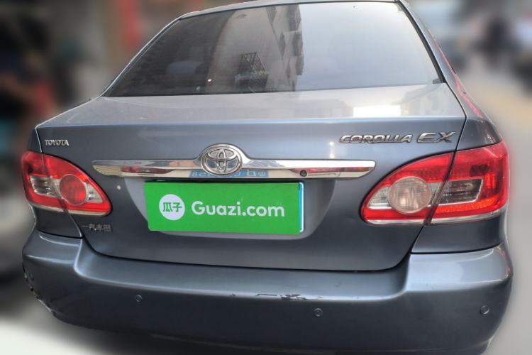 Used Toyota Corolla EX 2011 1.6L Automatic Classic Edition Rear