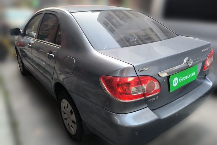 Used Toyota Corolla EX 2011 1.6L Automatic Classic Edition Rear Left 45 Deg