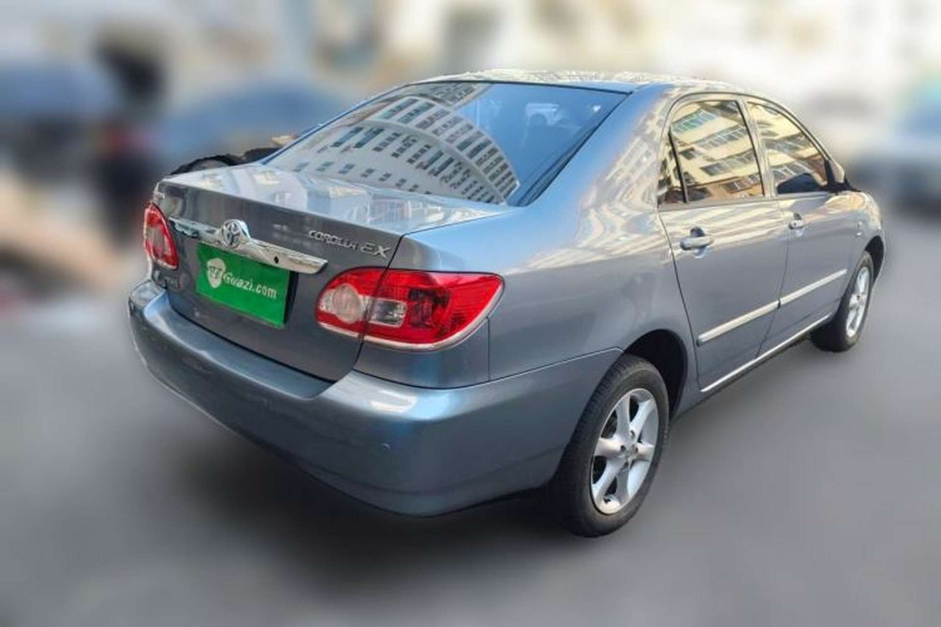 Used Toyota Corolla EX 2011 1.6L Automatic Luxury Edition Rear Right 45 Deg