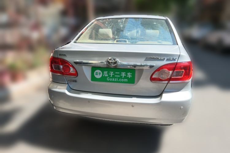 Used Toyota Corolla EX 2011 1.6L Automatic Classic Edition Rear