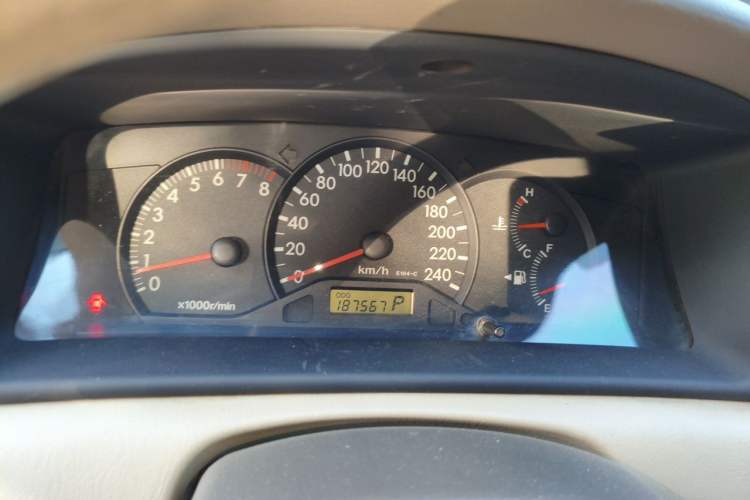 Used Toyota Corolla EX 2011 1.6L Automatic Classic Edition Instrument Cluster
