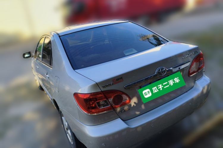 Used Toyota Corolla EX 2011 1.6L Automatic Classic Edition Rear Left 45 Deg