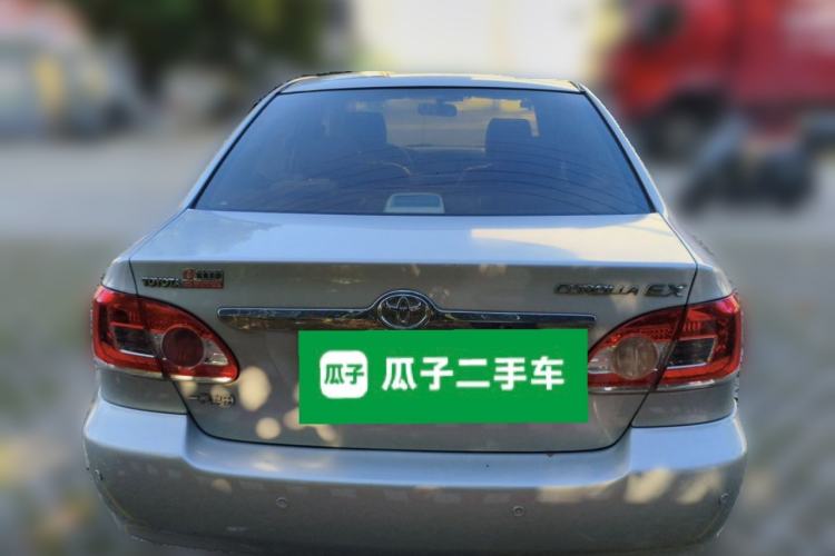 Used Toyota Corolla EX 2011 1.6L Automatic Classic Edition Rear