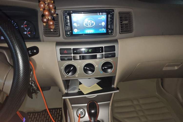 Used Toyota Corolla EX 2011 1.6L Automatic Classic Edition Audio And AC Panel