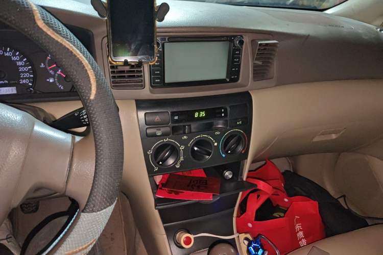 Used Toyota Corolla EX 2011 1.6L Manual Special Offer Version Audio And AC Panel