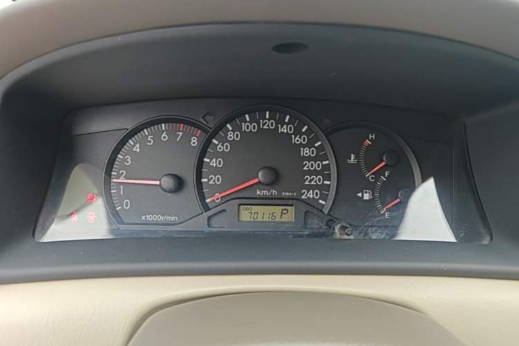 Used Toyota Corolla EX 2011 1.6L Automatic Luxury Edition Instrument Cluster