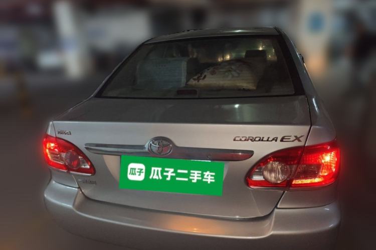 Used Toyota Corolla EX 2011 1.6L Automatic Classic Edition Rear