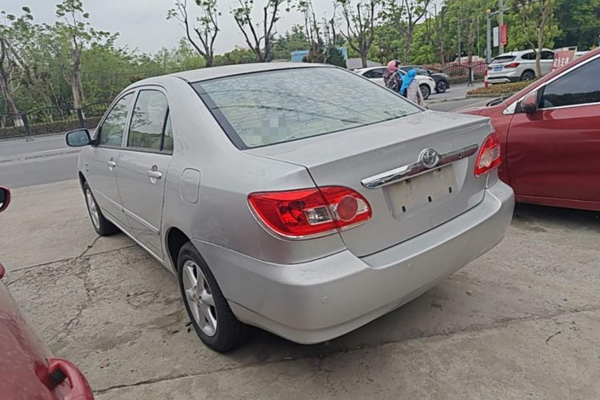 Used Toyota Corolla EX 2011 1.6L Automatic Luxury Edition Rear Left 45 Deg