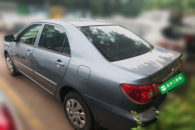 Used Toyota Corolla EX 2011 1.6L Automatic Classic Edition Rear Left 45 Deg