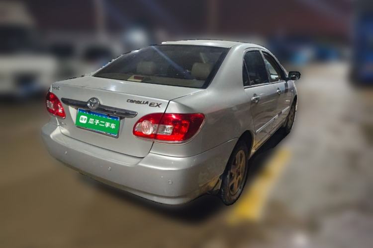 Used Toyota Corolla EX 2011 1.6L Manual Special Offer Version Rear Right 45 Deg