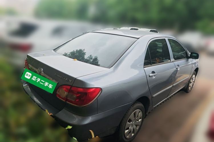 Used Toyota Corolla EX 2011 1.6L Automatic Classic Edition Rear Right 45 Deg