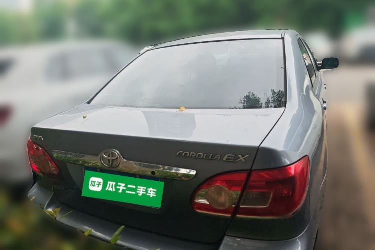 Used Toyota Corolla EX 2011 1.6L Automatic Classic Edition Rear