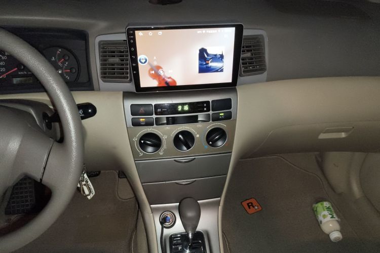 Used Toyota Corolla EX 2011 1.6L Automatic Classic Edition Audio And AC Panel