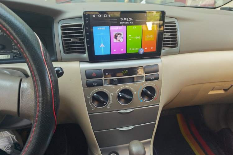 Used Toyota Corolla EX 2011 1.6L Automatic Classic Edition Audio And AC Panel
